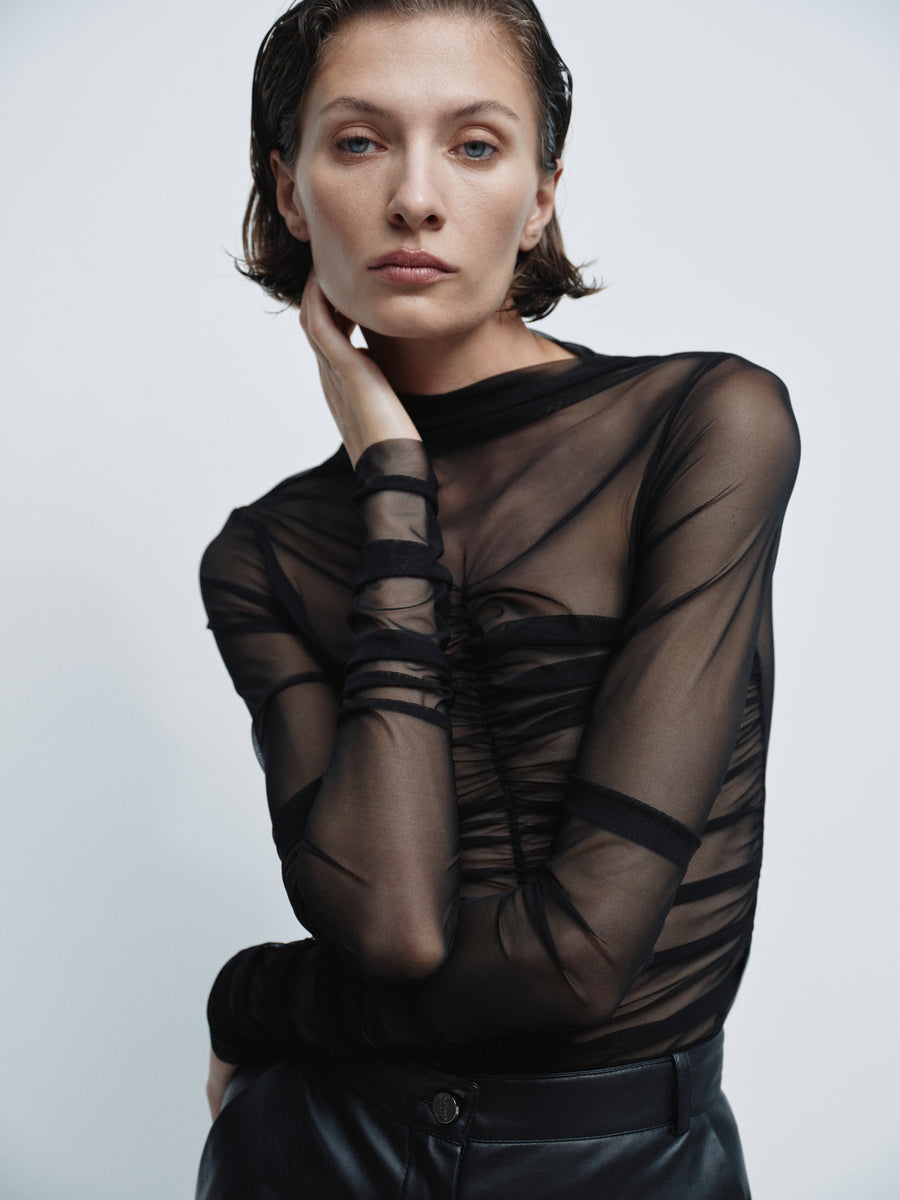 Long-sleeve "Vertical" Mesh