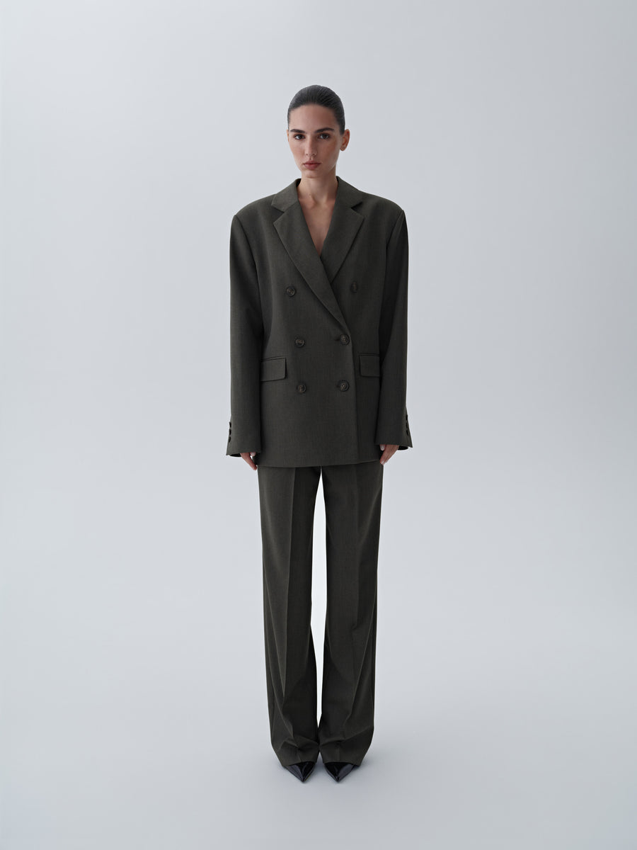 Straight-cut trousers