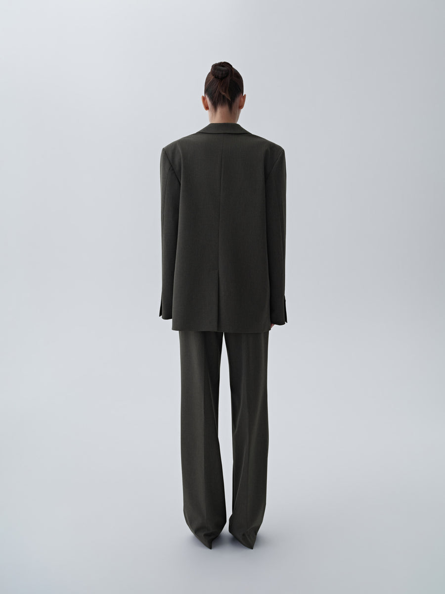 Oversized double-breasted jacket