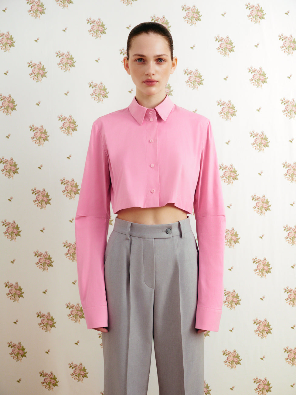 Cropped shirt