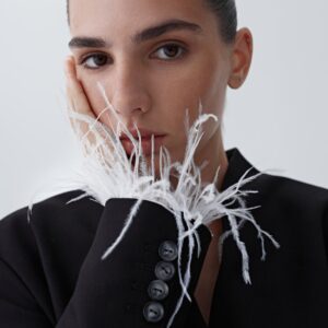 Feather sleeves