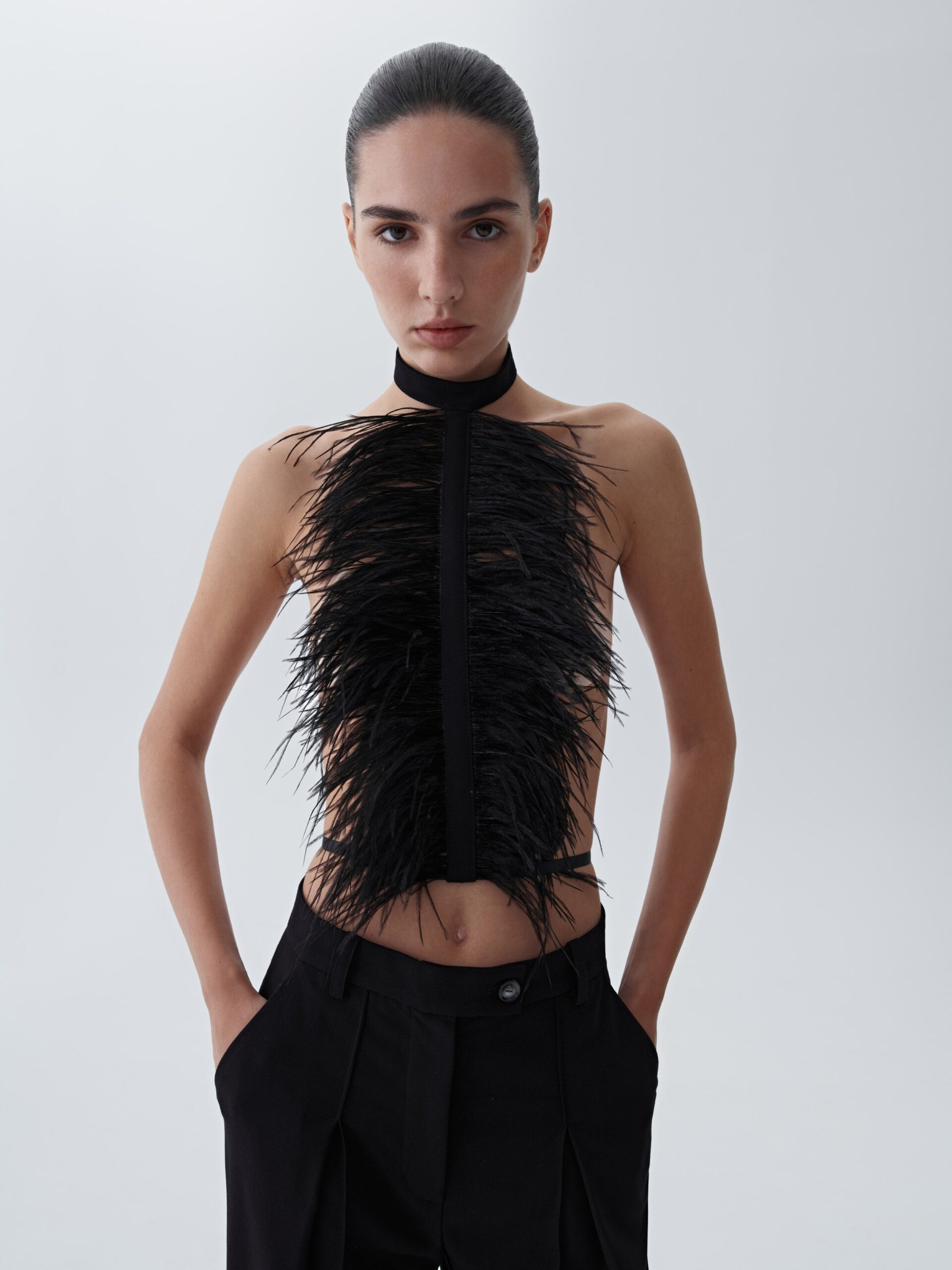 Feather collar