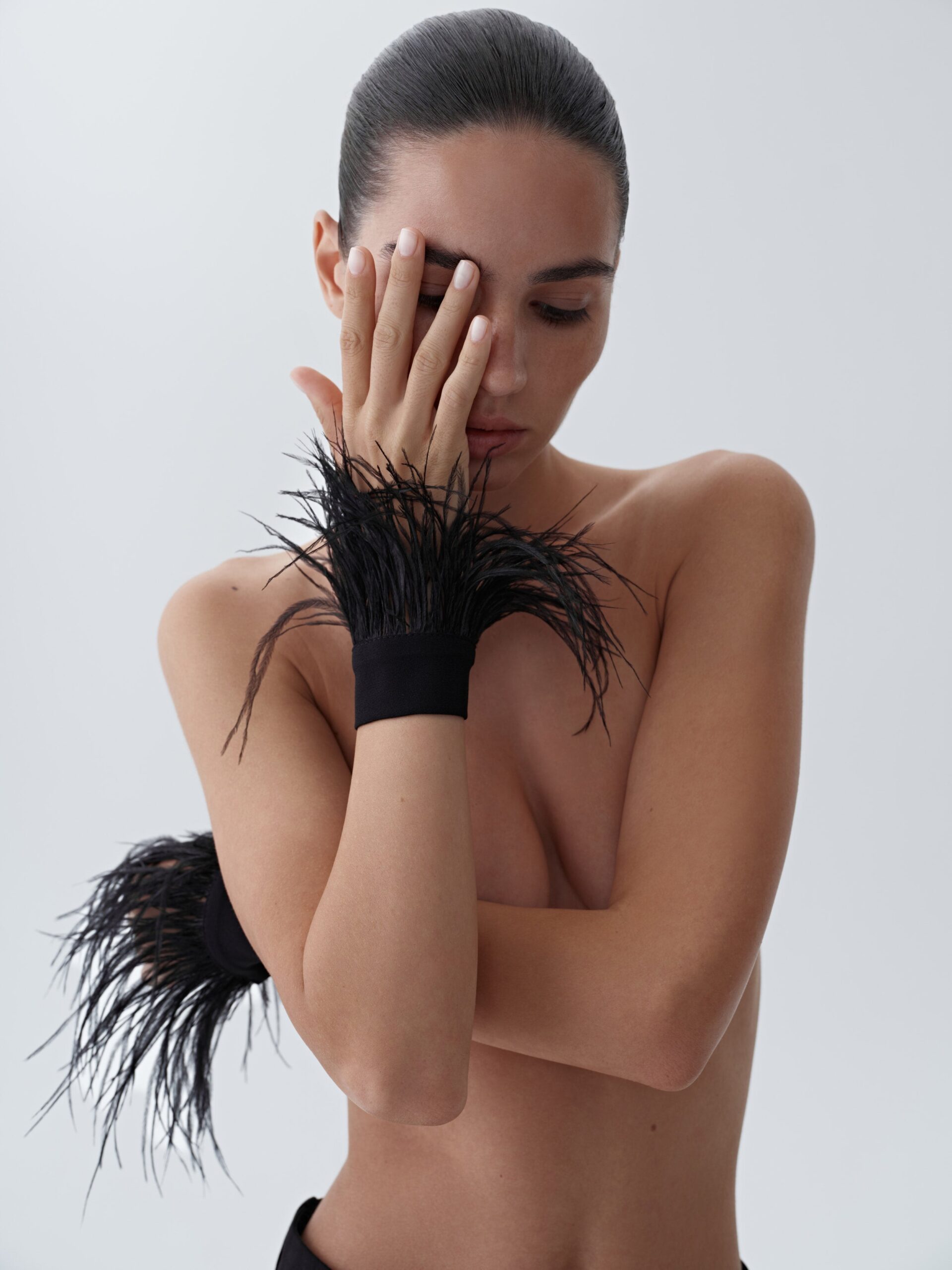 Feather sleeves