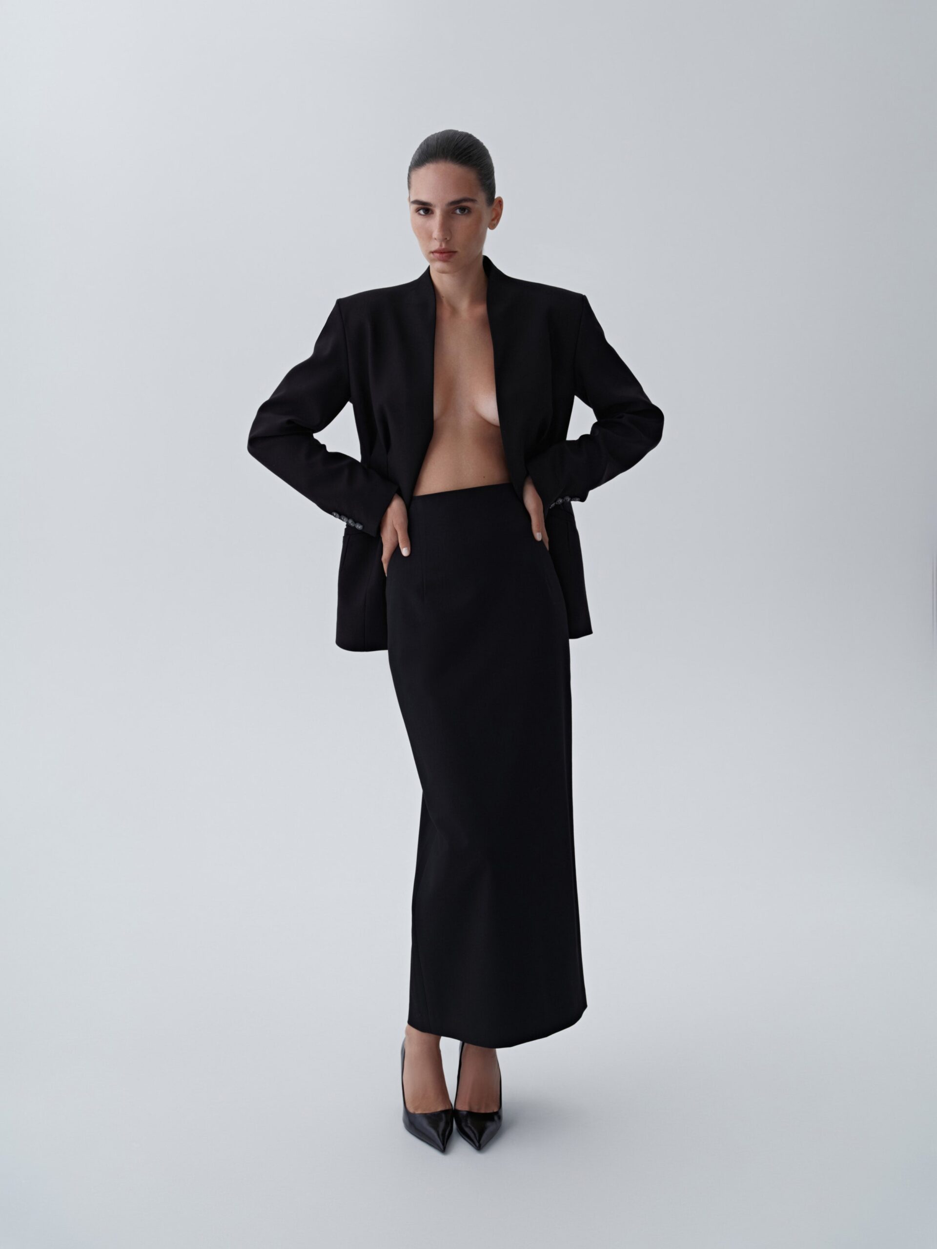 Classic skirt maxi